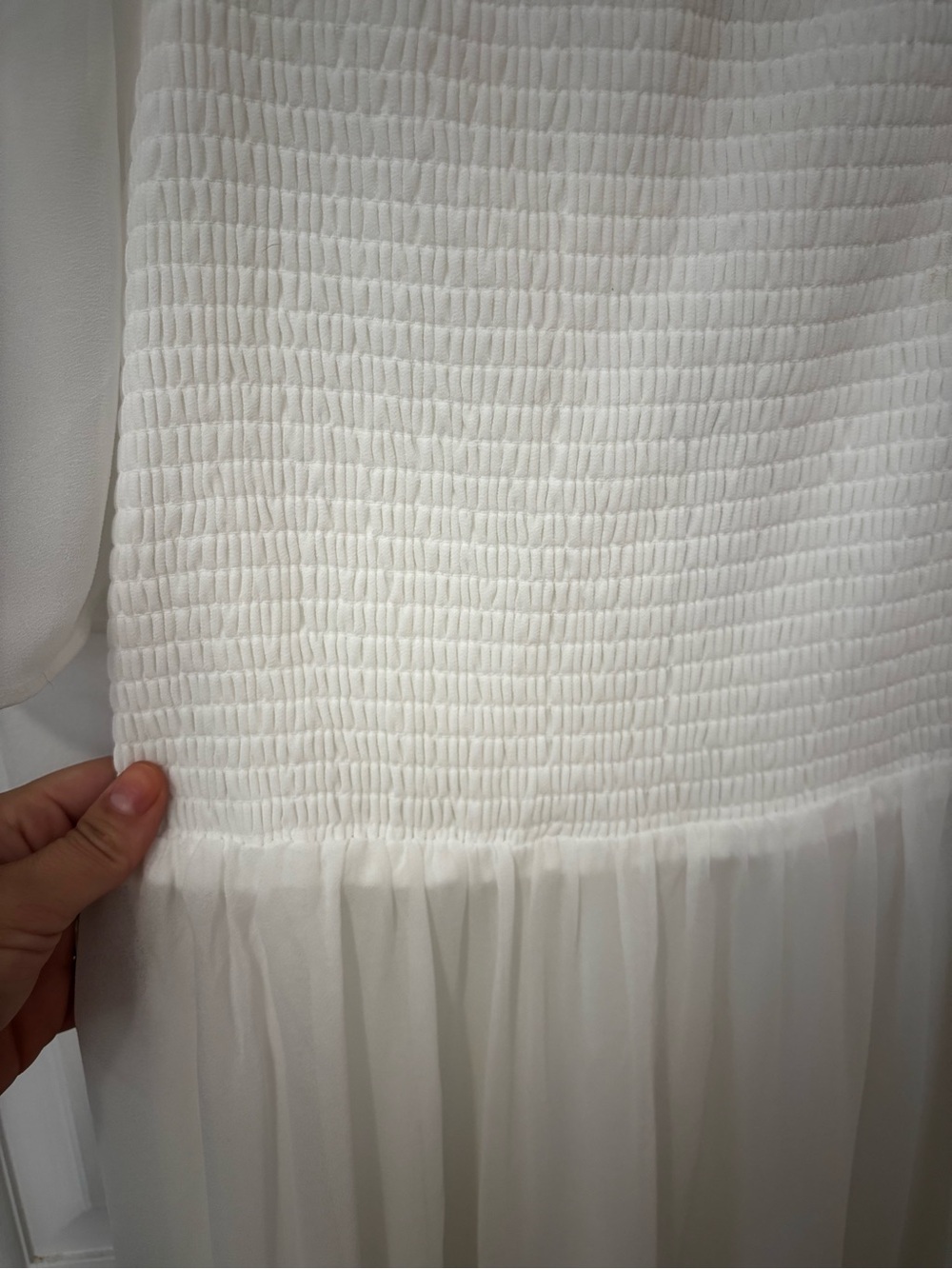 Baltic Børn Colette sweetheart midi dress white XL NWT bridal graduation wedding - Picture 7 of 12